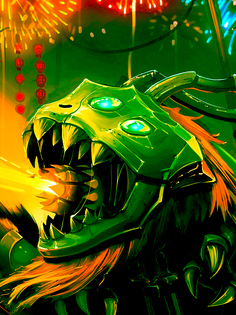 Постер DRABS А2 Дракон