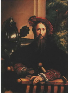 Постер DRABS A3 Пармиджанино, Портрет графа Джан Галеаццо Сан-Витале