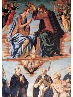 Постер DRABS A3 Пьеро дель Поллайоло, Coronation of the Virgin