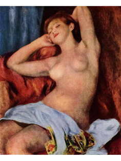 Постер DRABS A2 Ренуар, Пьер Огюст, Спящая купальщица