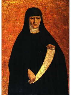 Постер DRABS A2 Пьеро Делла Франческа, Св. Моника