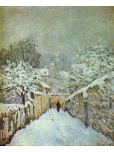 Постер DRABS A2 Сислей, Альфред, Снег в Лувесьене