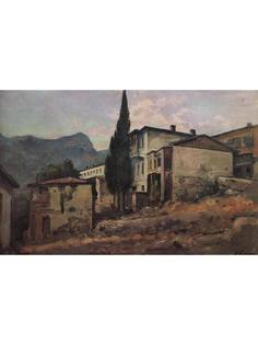 Постер DRABS A3 Куприн Александр Васильевич, Гурзуф. Вечер