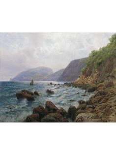 Постер DRABS A3 Лагорио Лев Феликсович, Вид на Аю-Даг от Алушты