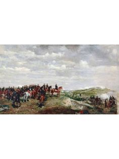 Постер DRABS A3 Месонье, Эрнест, Наполеон III при Сольферино