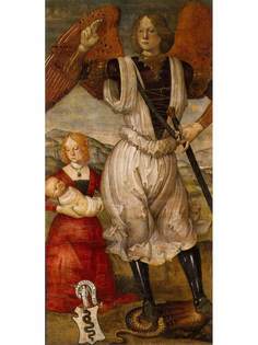 Постер DRABS A3 Бартоломео делла Гатта, Archangel St Michael