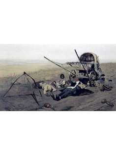 Постер DRABS A2 Иванов Сергей Васильевич, В дороге. Смерть переселенца