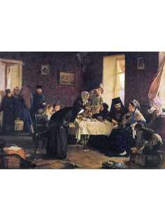 Постер DRABS A3 Корзухин Алексей Иванович, В монастырской гостинице