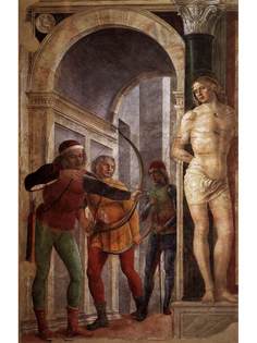 Постер DRABS A3 Винченцо Фоппа, Мученическая смерть св. Себастьяна