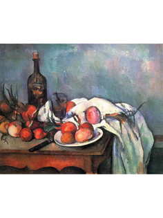 Постер DRABS A3 Сезанн, Поль, Натюрморт с луком