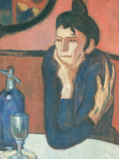 Постер DRABS А2 Пабло Пикассо - Любительница абсента