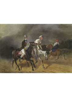 Постер DRABS A2 Сверчков Николай Егорович, Встреча с кавалькадой