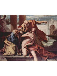 Постер DRABS A2 Себастьяно Риччи, Сусанна и старцы