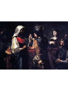 Постер DRABS A3 Булонь, Валантен де. Гадалка