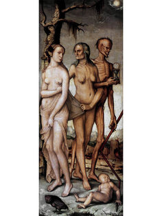 Постер DRABS A3 Ганс Бальдунг, Три возраста человека