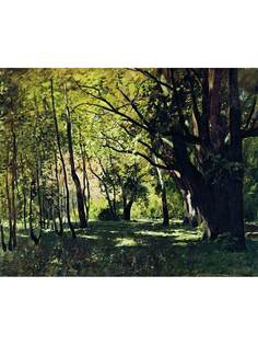 Постер DRABS A3 Левитан Исаак Ильич, В парке