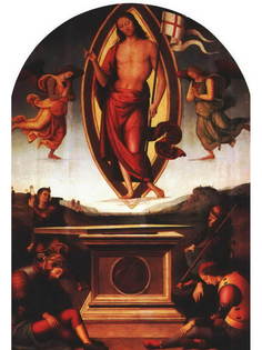 Постер DRABS A2 Перуджино Пьетро ди Христофоро Вануччи ок. 1446 1523 , Воскресение