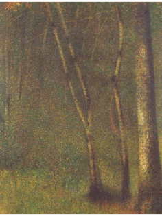 Постер DRABS A2 Сёра, Жорж, Лес в Понтобере