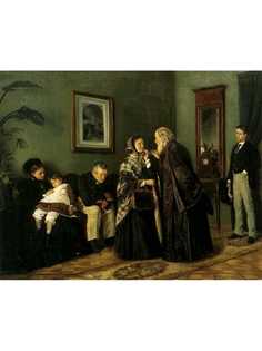 Постер DRABS A3 Маковский Владимир Егорович, В приемной у доктора