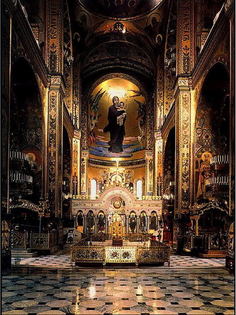 Постер DRABS A2 Васнецов Виктор Михайлович, Интерьер Владимирского собора в Киеве