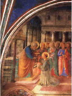 Постер DRABS A3 Беноццо Гоццоли, Посвящение Святого Стефана в диаконы