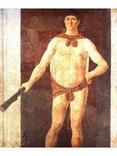 Постер DRABS A2 Пьеро Делла Франческа, Геркулес