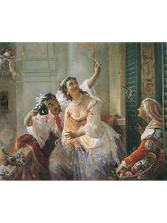 Постер DRABS A2 Орлов Пимен Никитич, Сцена из римского карнавала