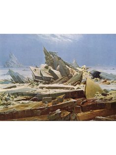 Постер DRABS A3 Каспар Фридрих, Гибель во льдах