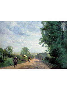 Постер DRABS A3 Коро, Камиль, Дорога на Севр