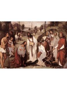 Постер DRABS A3 Лоренцо Коста, Conversion of St Valerian