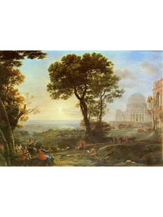 Постер DRABS A3 Лоррен, Клод , Святилище в Дельфах