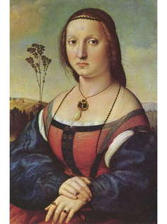 Постер DRABS A2 Рафаэль Санти, Портрет Маддалены Дони [02], урожд. Строцци