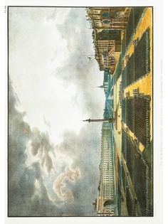 Постер DRABS A3 Бишебуа и Байо - Торжественное открытие Александровской колонны