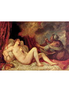 Постер DRABS A2 Tициан Вечеллио, Даная