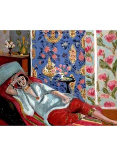 Постер DRABS A2 Анри Матисс, Одалиска в красных шароварах