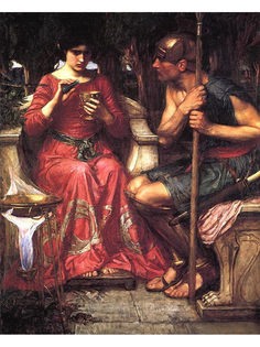 Постер DRABS A3 Джон Уильям Уотерхаус, Ясон и Медея