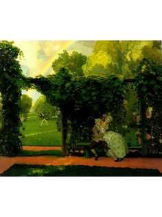 Постер DRABS A2 Сомов Константин Андреевич, Осмеянный поцелуй