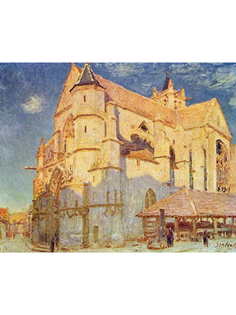 Постер DRABS A2 Сислей, Альфред, Церковь в Море