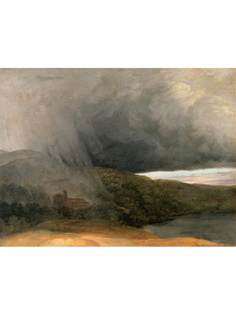 Постер DRABS A2 Валансьен, Пьер-Анри де, Storm by a Lake