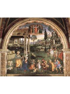 Постер DRABS A2 Пинтуриккио, Adoration of the Child