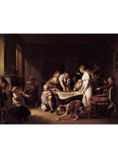 Постер DRABS A2 Буальи, Луи-Леопольд, Reading of the Bulletin of the Grand Army