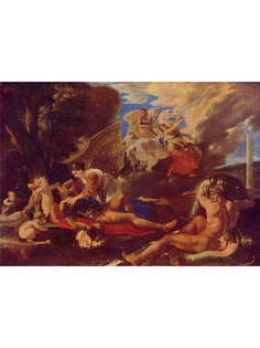 Постер DRABS A2 Никола Пуссен, Ринальдо и Армида