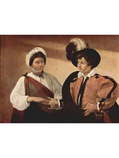 Постер DRABS A2 Микеланджело Меризи де Караваджо, Гадалка