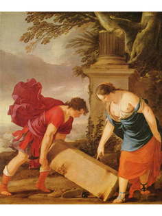 Постер DRABS A2 Ла Ир, Лоран де. Тесей и Этра