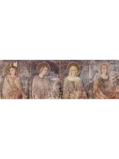 Постер DRABS A3 Симоне Мартини, Цикл фресок со сценами из жития св. Мартина Турского