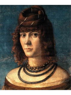 Постер DRABS A2 Витторио Карпаччо, Портрет куртизанки