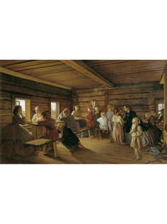 Постер DRABS A3 Морозов Александр Иванович, Сельская бесплатная школа