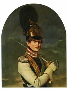 Постер DRABS A2 Кипренский Орест Адамович, Портрет князя H.П.Трубецкого