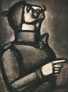 Постер DRABS A3 Жорж Руо - Чем добрее сердце, тем менее жесткий воротник