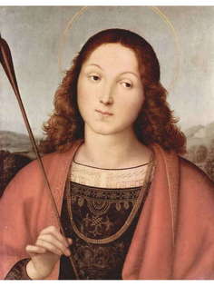 Постер DRABS A3 Рафаэль Санти, Св. Себастьян